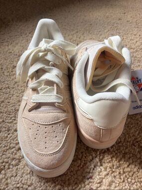 Adidas Women’s Rivalry 86 Low Sneakers Leather White Ivory Size 9 NEW!